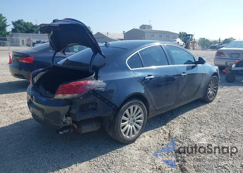 2013 Buick Regal Turbo - Premium 1 из США, поврежденный, VIN 2G4GS5EV5D9174129